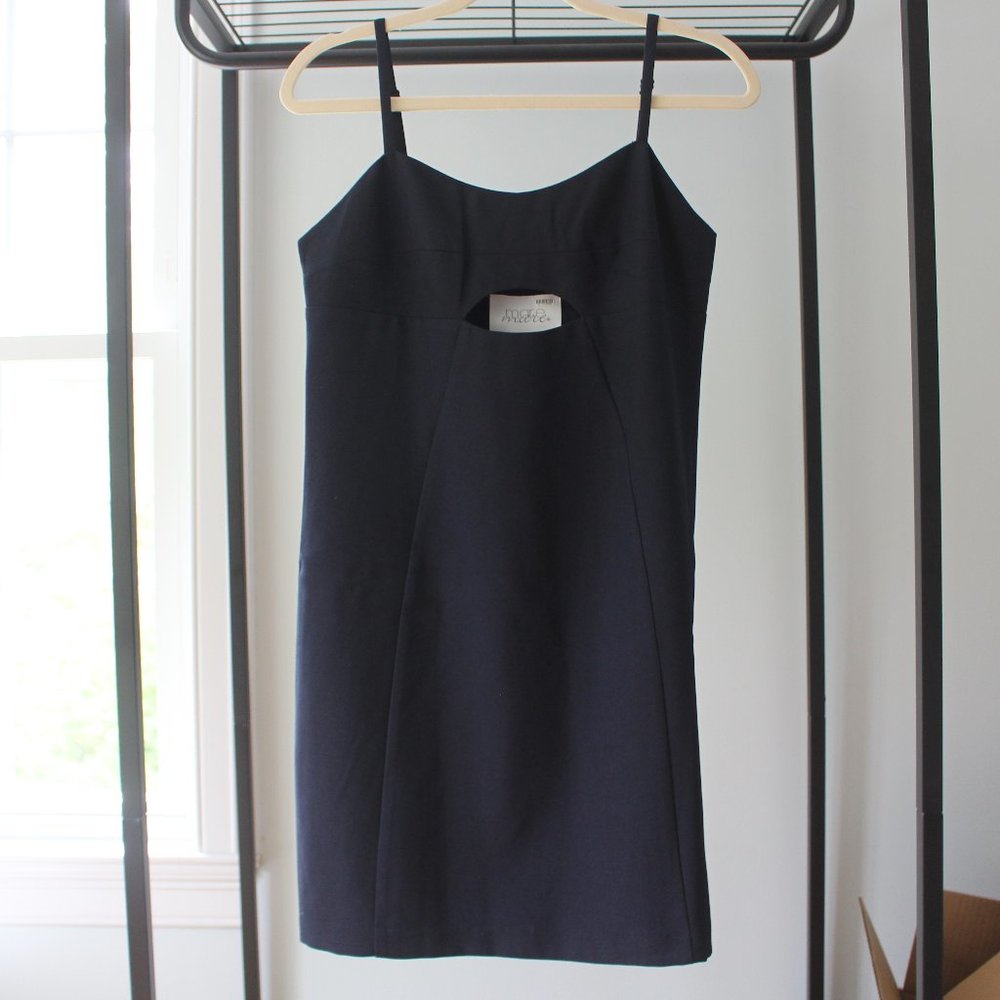 Mare Mare Cut-Out Shift Mini Dress